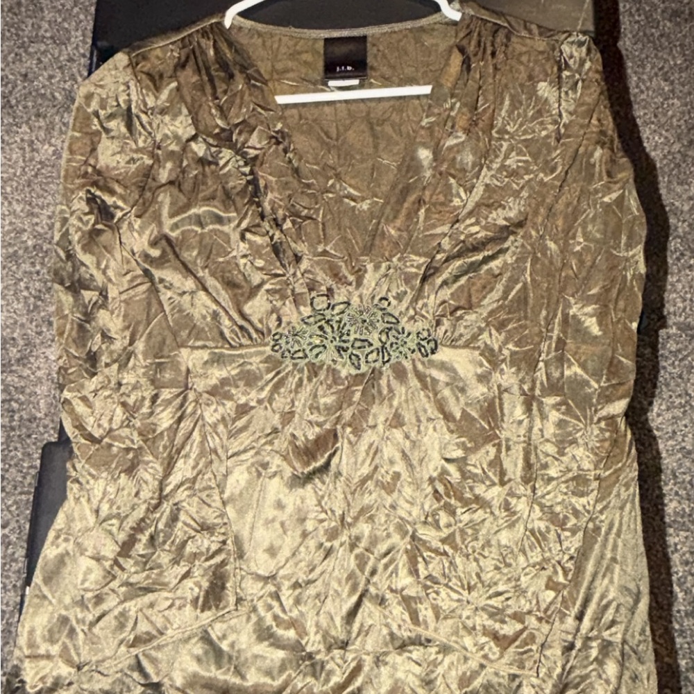 Vintage Crinkle Blouse